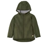 disana - Kid's Walk-Jacke Zipp - Wolljacke, Gr. 98-104, oliv (Oliv)