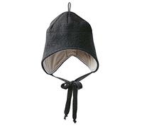 Disana Walk-Mütze 100% bio-Schurwolle/ Futter 100% bio-Baumwolle anthrazit (01 (42 - 46 cm), anthrazit)