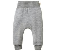 Disana Pumphose, super leichte und Bequeme Kinderhose | 100% Bio-Merinowolle GOTS, IVN Best | Baby Kleinkind Kind Unisex | Made in Germany | Grau Gr. 62-68