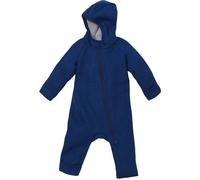 Disana ZIPP-OVERALL Baby & Kinder - 100% Bio-Merino, Wollwalk - atmungsaktiv & angenehm wärmend - unisex Gr. 50 - 116 - nachhaltig & fair - mit Reißverschluss - made in Germany | Marine Gr. 86-92