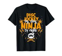 Disc Jockey am Tag Ninja in der Nacht - Bester Disc Jockey Preisgünstiges Grafik-T-Shirt