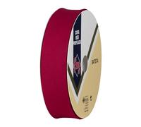 Discover Lifestyle & Fashion Fabrics Schrägband, Polycotton, Polyester-Baumwolle, Nähen, Paspelierung, Wimpelkette, dekorative Bordüre, Einfassung, große Farbpalette, dunkelrot, 18mm, 25 Metre Roll