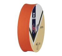 Discover Lifestyle & Fashion Fabrics Schrägband, Polycotton, Polyester-Baumwolle, Nähen, Paspelierung, Wimpelkette, dekorative Bordüre, Einfassung, große Farbpalette, Blutorange, 25mm, per Metre