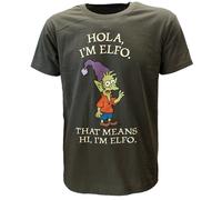 Disenchantment Hola I'm Elfo T-Shirt - offizielles Merchandise XL Grau