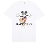 Disney 100 Anniversary Mickey Mouse D100 Quote Happiness Comfort Colors Adult Heavyweight T-shirt