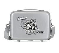Disney 100 Mickey Steamboad Anpassungsfähiger Kulturbeutel, Grau, 29 x 21 x 15 cm, starres ABS, 9,14 l, 0,63 kg