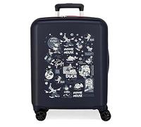 Disney 100 Special Shine Mickey Comic Blue Kabinenkoffer 40x55x20 cm Starres ABS Integriertes TSA-Schloss 38,4L 2,82 kg 4 Doppelrollen Handgepäck