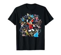 Disney 100 Years of Music and Wonder Mickey Full Color D100 T-Shirt