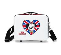 Disney 101 Dalmatas Kulturbeutel, anpassbar, mit Umhängetasche, Mehrfarbig, 29 x 21 x 15 cm, ABS 9,14 l, 0,6 kg, bunt, Anpassbare Kulturbeutel mit Umhängetasche