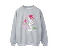 Disney - "101 Dalmatians Flowers" Sweatshirt für Damen (Grau) L