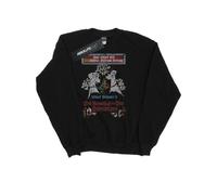 Disney - "101 Dalmatians Retro Poster" Sweatshirt für Herren (Schwarz) XL