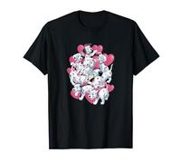 Disney 101 Dalmatians Valentinstag Puppies & Hearts T-Shirt
