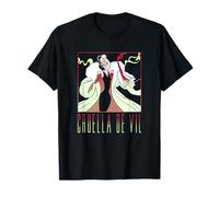Disney 101 Dalmatiner Cruella de Vil Portrait Box Up T-Shirt