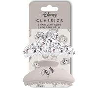 Artesanía Cerdá Haarspangen Disney 101 Dalmatiner – 2er-Set, groß, für langes/dickes Haar, Mädchen