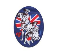 Disney 101 Dalmatiner Gruppe UK - Aufnäher, Bügelbild, Aufbügler, Applikationen, Patches, Flicken, zum aufbügeln, Größe: 11 x 8 cm