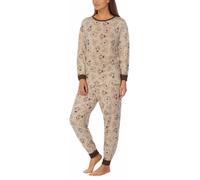 Disney 2-teiliges gemütliches Damen-Pyjama-Set, Winnie Puuh Tan, XL