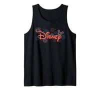 Disney 4th of July Fireworks USA Hidden Mickey Script Logo Tank Top