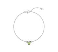Disney 925 17,5 + 2,5 cm Minnie Maus Damen-Armband August Geburtsstein Armband