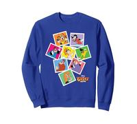 Disney A Goofy Movie 30th Anniversary Character Photos Sweatshirt, Unisex für Erwachsene, Königsblau, L