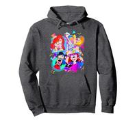 Disney A Goofy Movie Bubble Gum Retro Nineties Pullover Hoodie, Unisex für Erwachsene, Anthrazit Meliert, M