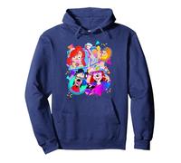 Disney A Goofy Movie Bubble Gum Retro Nineties Pullover Hoodie, Unisex für Erwachsene, Marineblau, XL