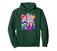 Disney A Goofy Movie Bubble Gum Retro Nineties Pullover Hoodie, Unisex für Erwachsene, Waldgrün, XL