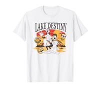 Disney A Goofy Movie Enjoy The Serenity Of Big Retro Poster T-Shirt