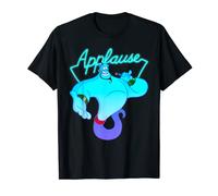 Disney Aladdin Genie Applause Neon Light Graphic T-Shirt T-Shirt