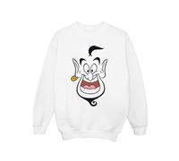 Disney - "Aladdin Genie Face" Sweatshirt für Mädchen (Weiß) 9-11A / 128cm-146cm