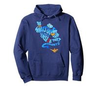 Disney Aladdin Genie Out Bottle Quote Pullover Hoodie, Unisex für Erwachsene, Marineblau, XL