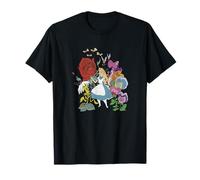 Disney Alice im Wunderland Alice in den Blumen T-Shirt