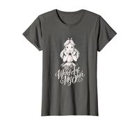 Disney Alice im Wunderland In einer Welt für sich T-Shirt, Damen, Anthrazit, S