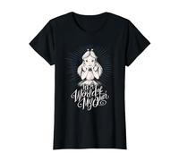 Disney Alice im Wunderland In einer Welt für sich T-Shirt, Damen, Schwarz, XL