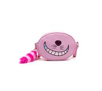 DISNEY Alice In Wonderland Cheshire Cat Shaped Shoulder Bag With Shoulder Strap Kosmetiktäschchen 23 centimeters Pink