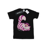 Disney - "Alice In Wonderland Cheshire Cat" T-Shirt für Mädchen (Schwarz) 7-8A / 122-128cm