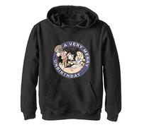 Disney Alice in Wonderland Mad Hatter Un-Birthday Boys Hoodie, Black, Small