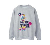 Disney - "Alice In Wonderland More Tea" Sweatshirt für Damen (Grau) M