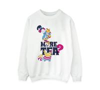 Disney - "Alice In Wonderland More Tea" Sweatshirt für Damen (Weiß) L