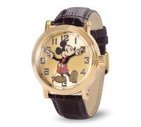 Disney Analoge Herrenuhr mit japanischem Quarz mit Lederband NEWDS001215