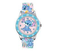 Peers Hardy - Disney Lilo and Stitch Blue Printed Time Teacher Strap - Uhr