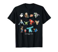 Disney and Pixar Characters Vacation Our Family Trip T-Shirt