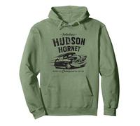 Disney and Pixar’s Cars Hudson Hornet Piston Cup Champion Pullover Hoodie, Unisex für Erwachsene, Salbeigrün, L