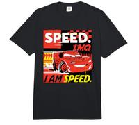 Disney and Pixar’s Cars I Am Speed Lightning McQueen Racing Comfort Colors Adult Heavyweight T-Shirt