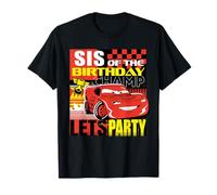 Disney and Pixar’s Cars Sis of the Birthday Champ Party T-Shirt