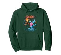 Disney and Pixar’s Elemental Find Your Glow and Flow Pullover Hoodie, Unisex für Erwachsene, Waldgrün, S