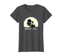 Disney and Pixar’s Wall-E and Eve Holiday T-Shirt, Damen, Anthrazit Meliert, 3XL