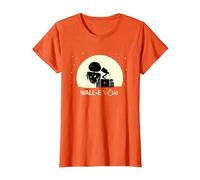 Disney and Pixar’s Wall-E and Eve Holiday T-Shirt, Damen, Orange, 3XL