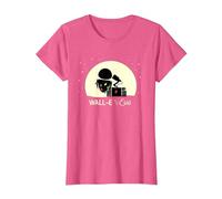 Disney and Pixar’s Wall-E and Eve Holiday T-Shirt, Damen, Rosa Meliert, 3XL