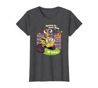 Disney and Pixar’s WALL-E Easter Spring in Your Step Whoa! T-Shirt, Damen, Anthrazit Meliert, 3XL