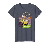 Disney and Pixar’s WALL-E Easter Spring in Your Step Whoa! T-Shirt, Damen, Blau Meliert, XXL